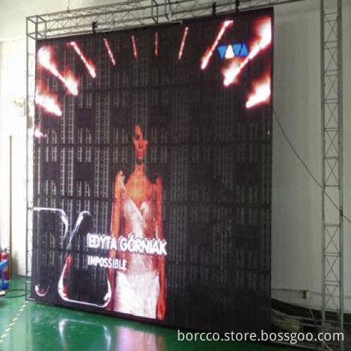 Flexible LED Curtain Screen, P9.375, Used for Highest Refresh Rate
